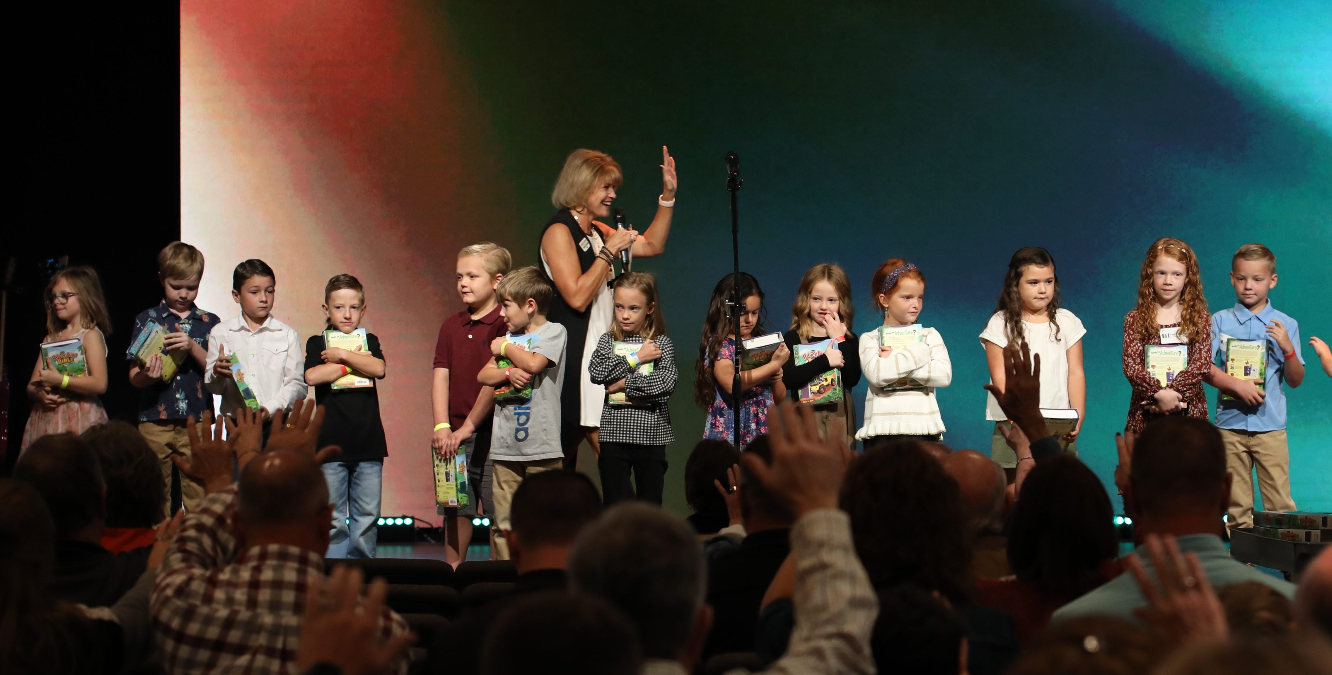Children participating in ministry at Saint Stephen